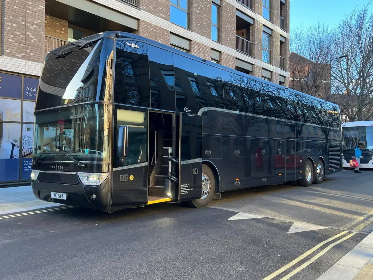 coach parked