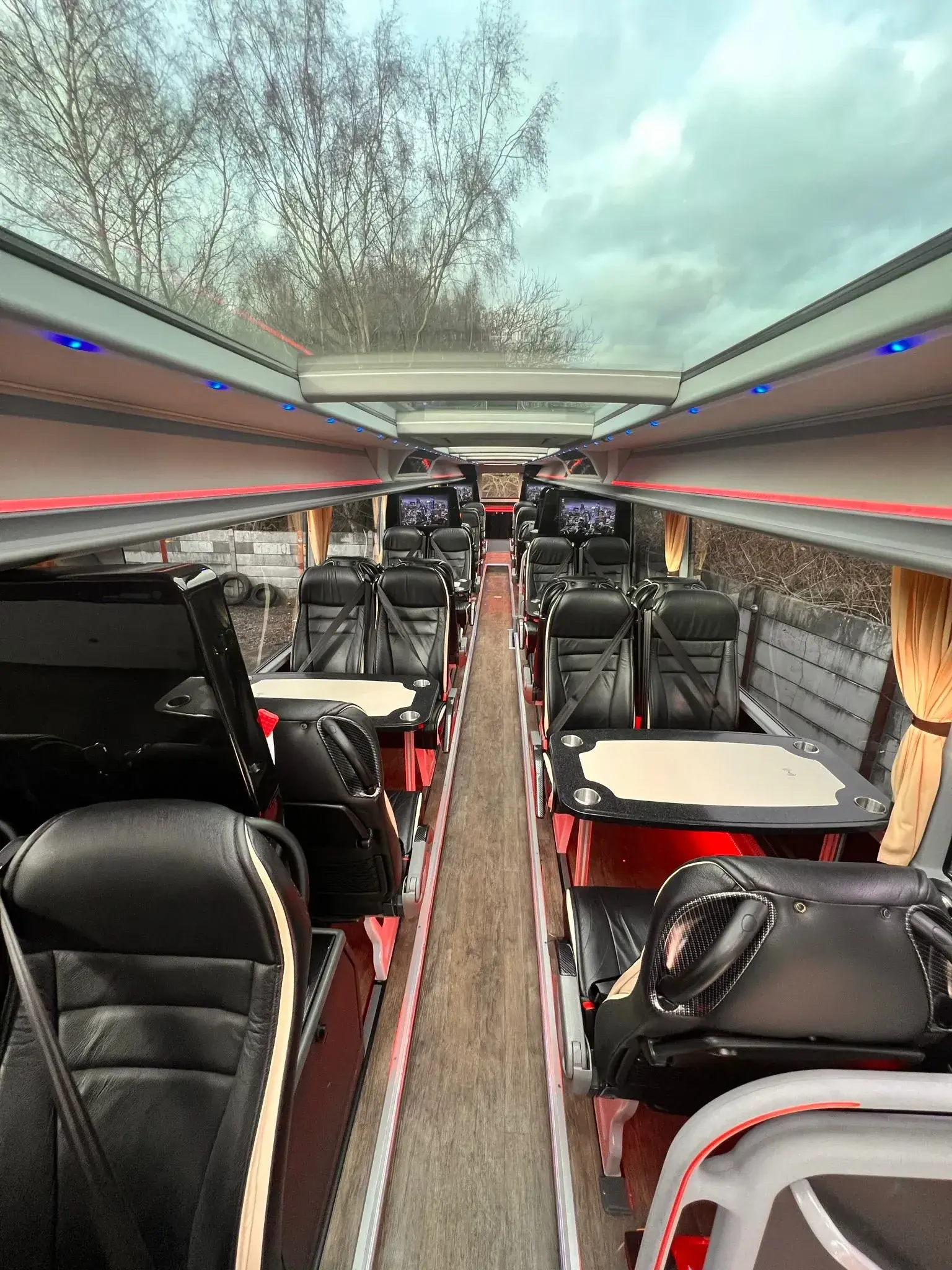 VIP Coach interior